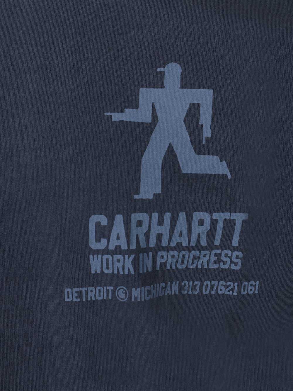 Carhartt Wip S/S Distance T-Shirt - Blue | 8bcbf04e80aea64034844d46c045a12b7657960b