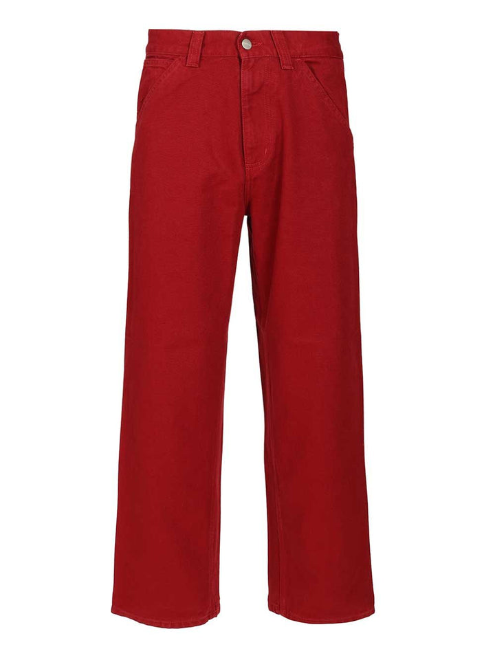 Carhartt Wip Og Single Knee Jeans - Red | a41350f0b5336d980bcf4a97744e3b421557a970