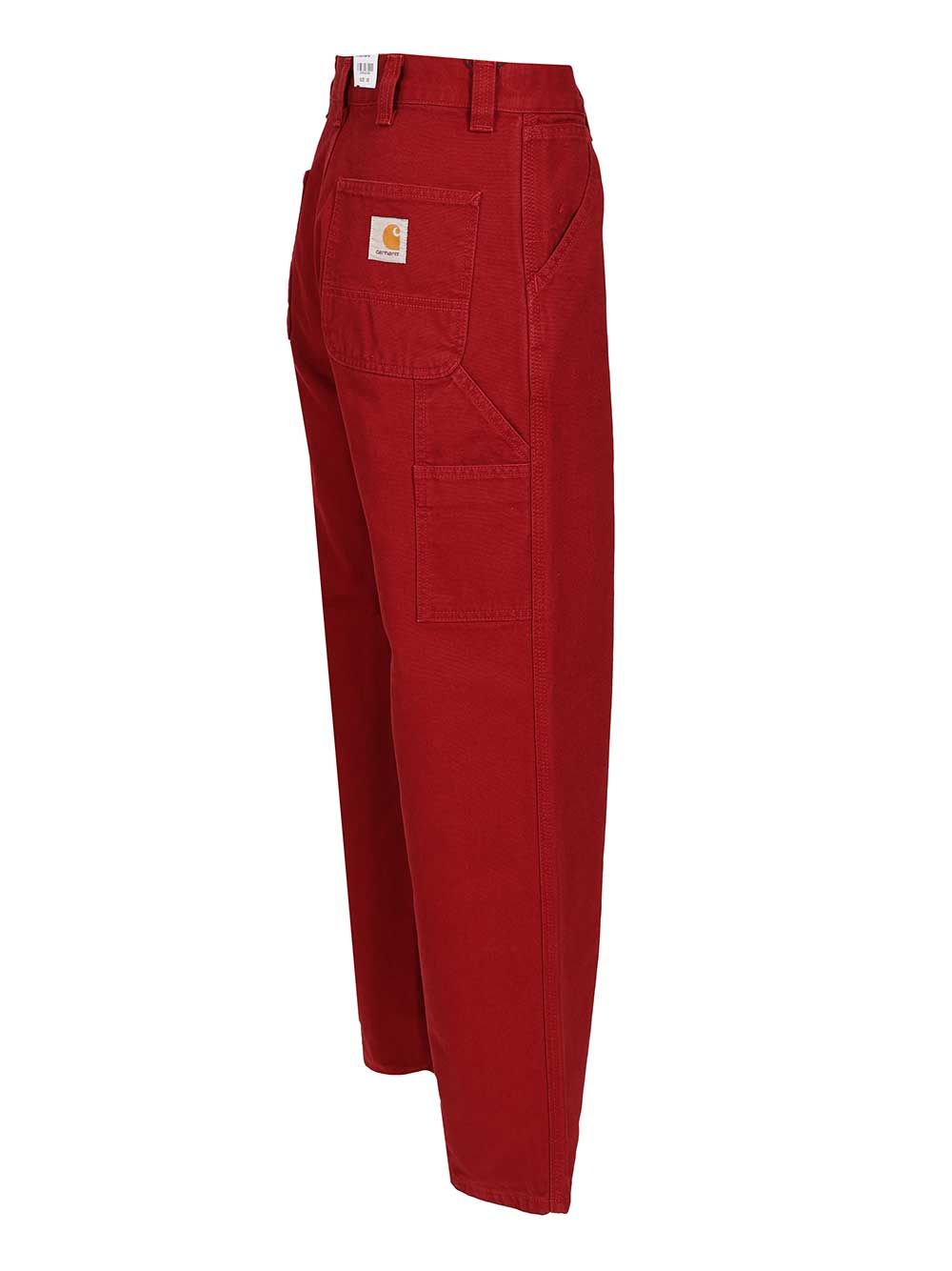 Carhartt Wip Og Single Knee Jeans - Red | 5a6e560824aed0897a0fc21d7a59ad7c4755ec78