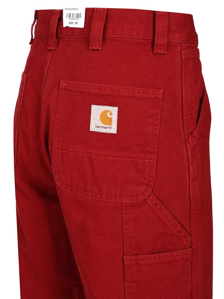 Carhartt Wip Og Single Knee Jeans - Red | 794a8dba3d2974fe85cec574309817b4f1a24a86