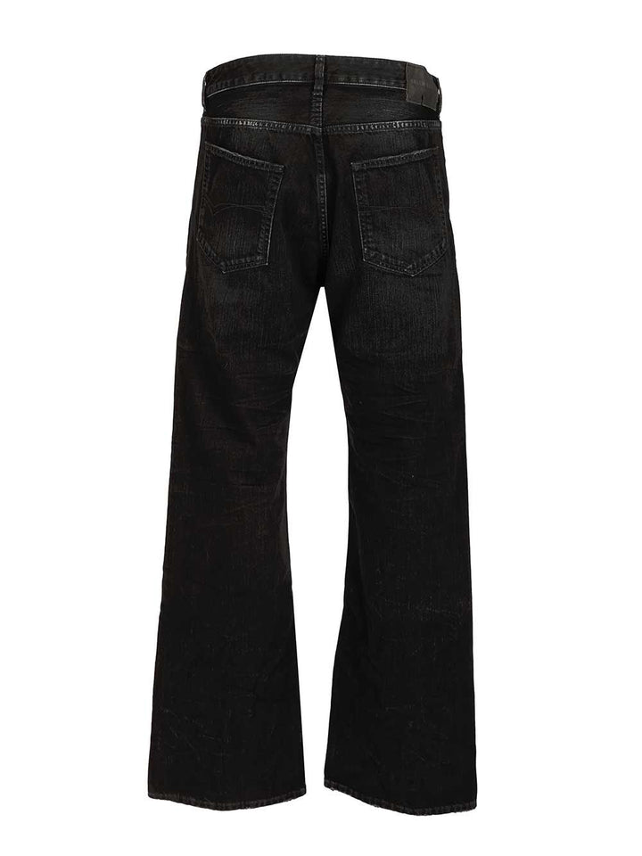 Balenciaga Casual Fit Trousers Jeans - Black | 3b59927b5661de91b9e4b7ec2daf77e82614b398