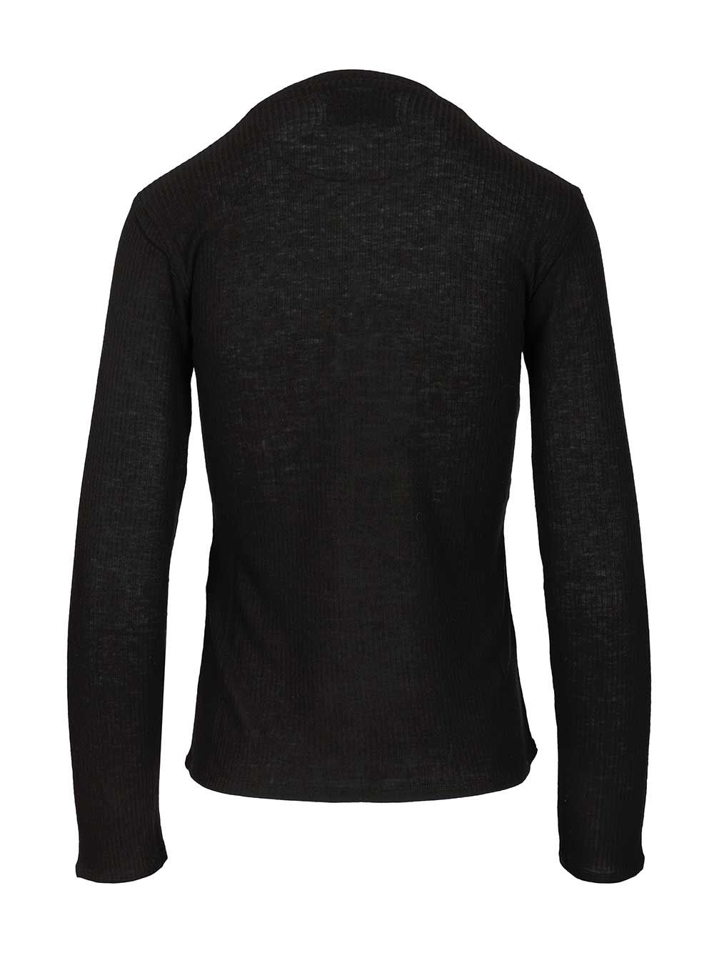 Loulou De Saison Ortigia Lds Knitwear - Black | b76c184040a1c7af5a87a289ad96f168b20d1253