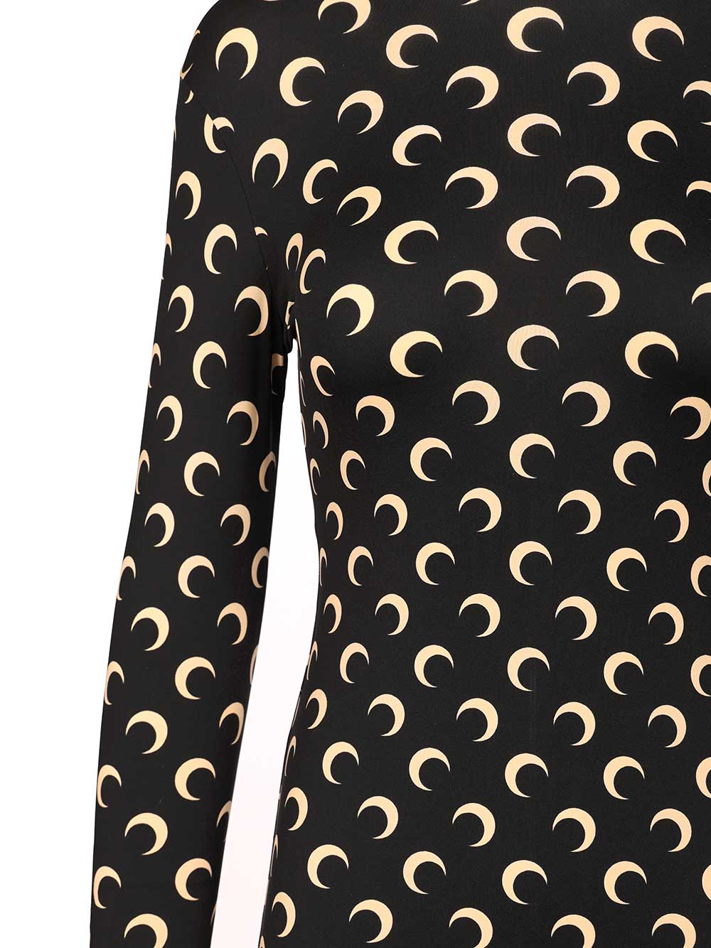Marine Serre Crescent Moon Print Jumpsuit Trousers - Black | 1f6c716c24f73adfdc0113d110f0e4a8421b9906