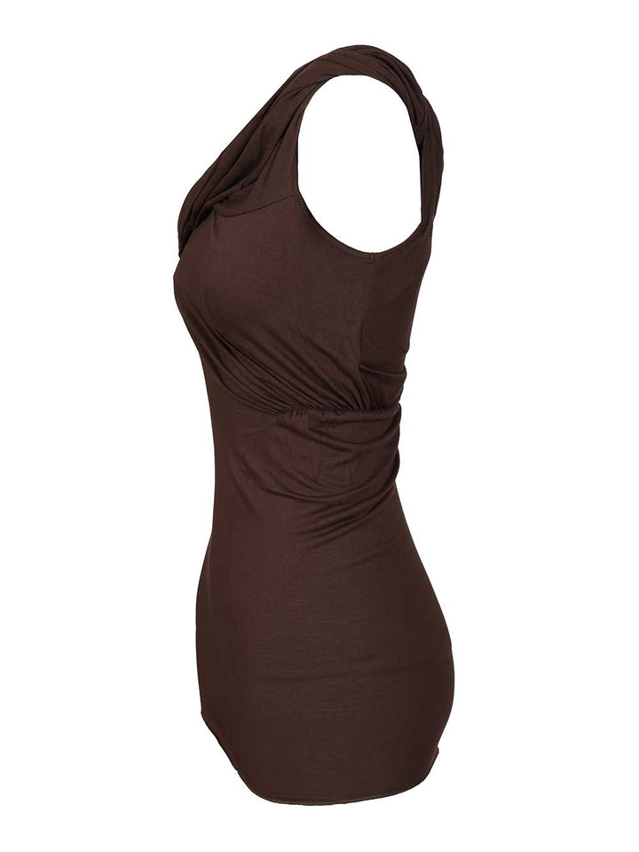 Rick Owens Lilies Sahara Top Tops - Brown | 3f99c93b22a1be11b1665ef16aa3d2ffe6a4db02