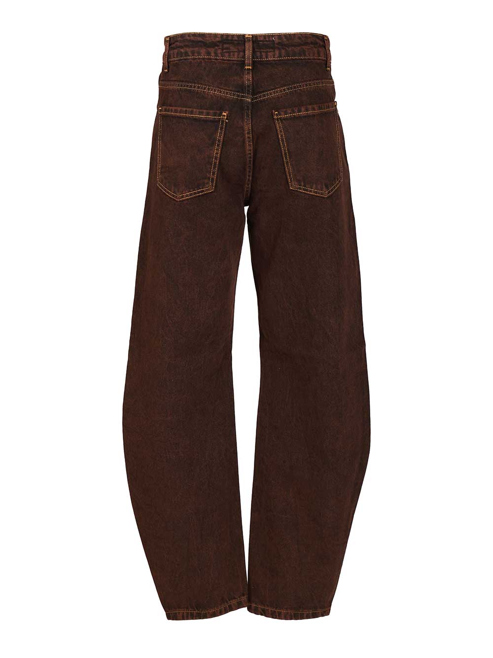Federica Tosi Balloon Jeans - Brown | f5c92d5c5c1ec585e967f3e07490d41be29dfde0