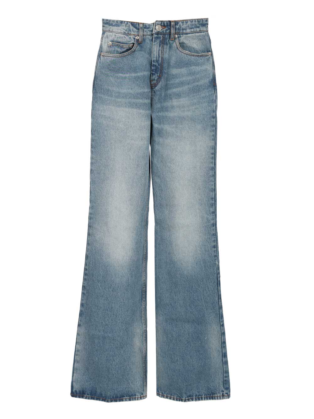 Ami Flared Jeans - Blue | 09c36682f99088c973f756c553262b37921e9f3e