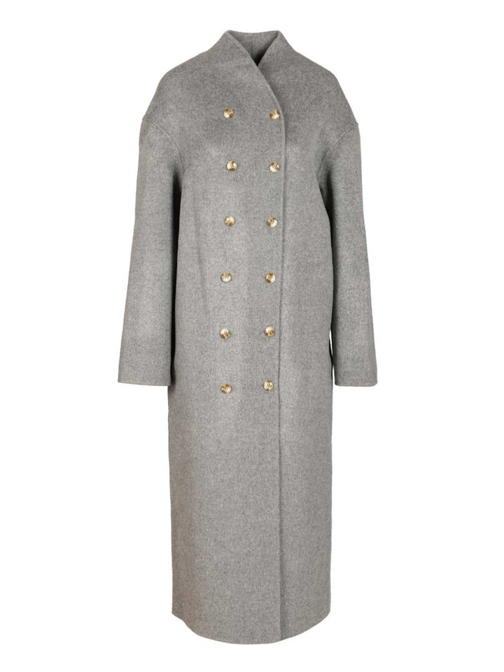 Loulou De Saison Amory Coats - Grey | 7eaef654c88e763cfb3ff9925626bf710b2d7b61