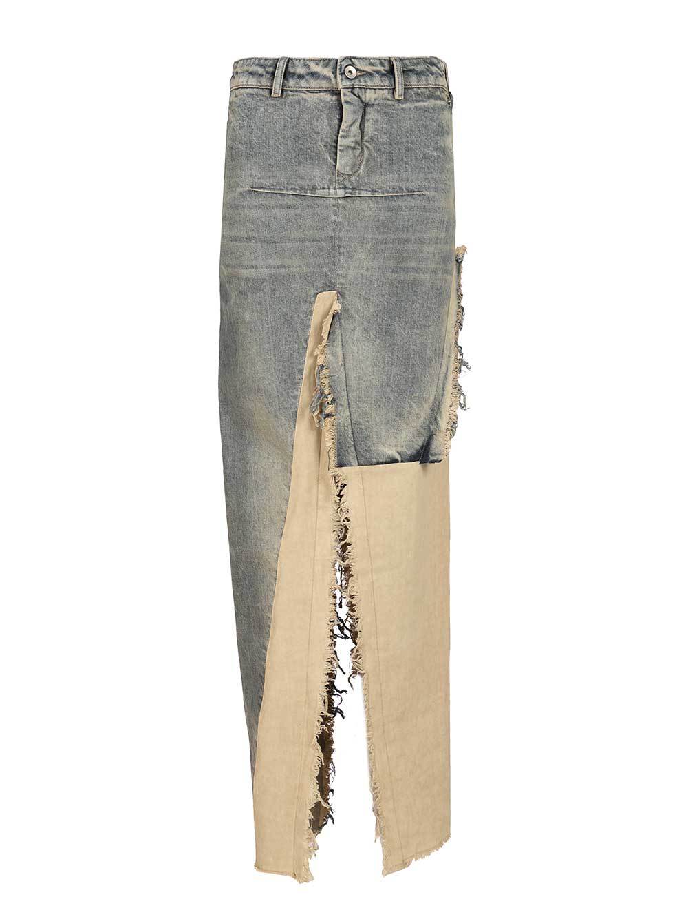 Rick Owens Denim Skirt Skirts - Light blue | 32dd42313a9e86c505e6eaca5ff08a9018a4e6d9