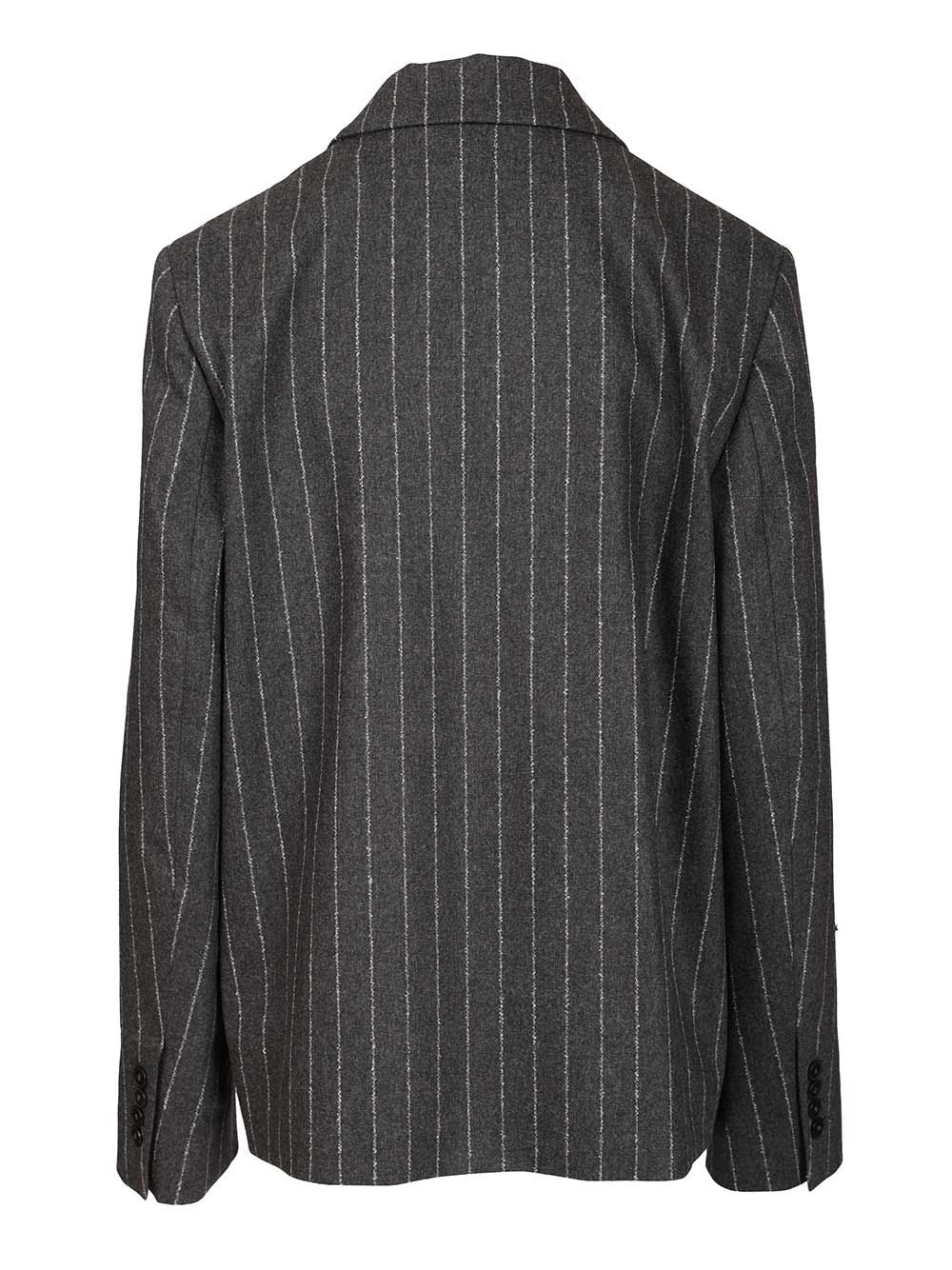 Loulou De Saison Kalen Jackets - Grey | a5657444c8f610cfdccee5d37c1635fbc6bc9bda