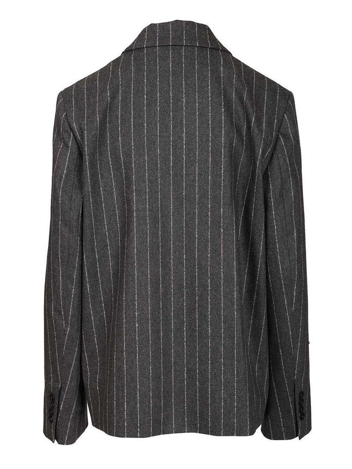 Loulou De Saison Kalen Jackets - Grey | a5657444c8f610cfdccee5d37c1635fbc6bc9bda