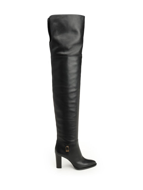 Julia Over-The-Knee Boots Black