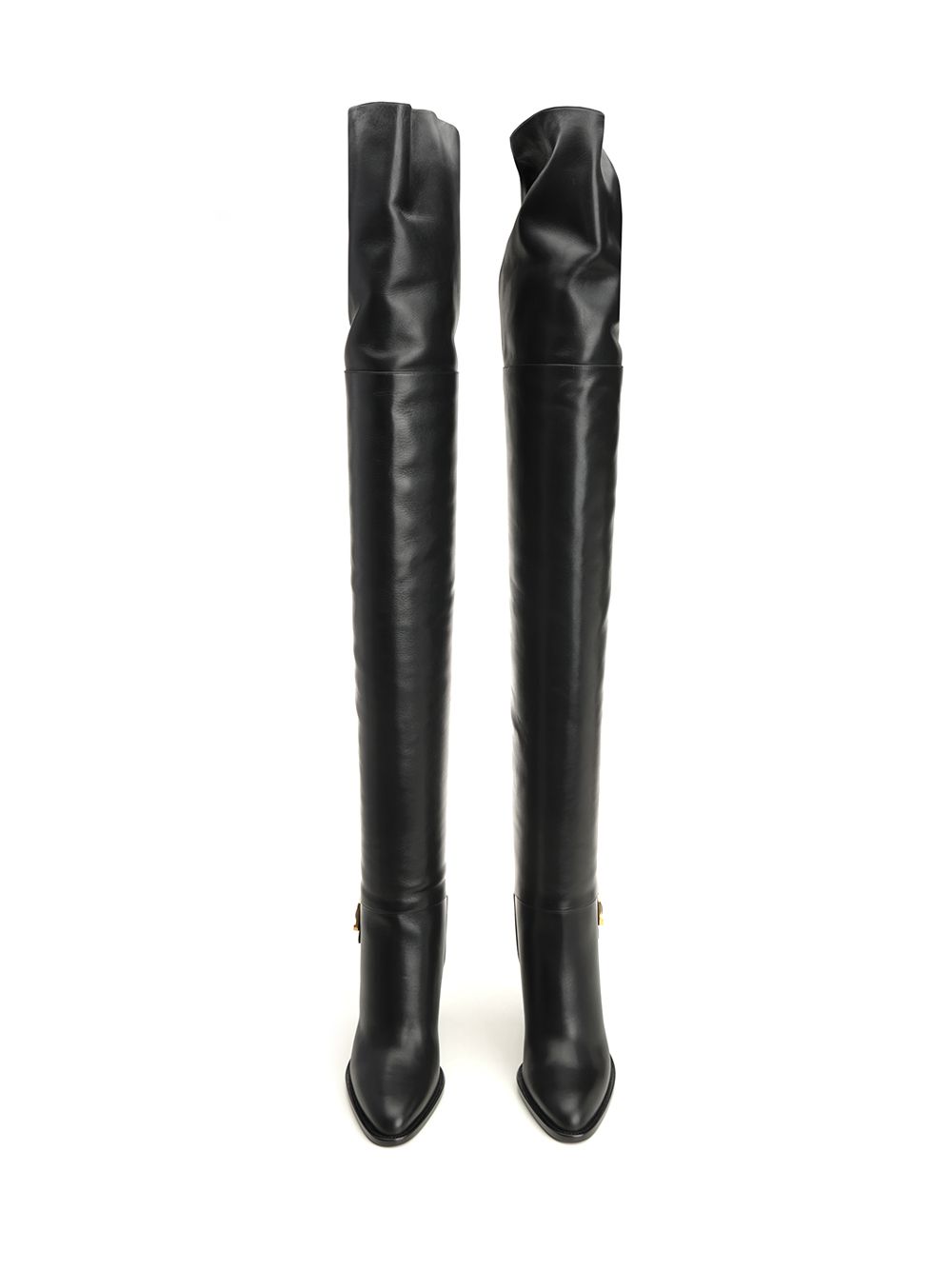 Saint Laurent Julia Over-The-Knee Boots - Black | 0bd0991e0520055aa2658308827e042dedd98da5