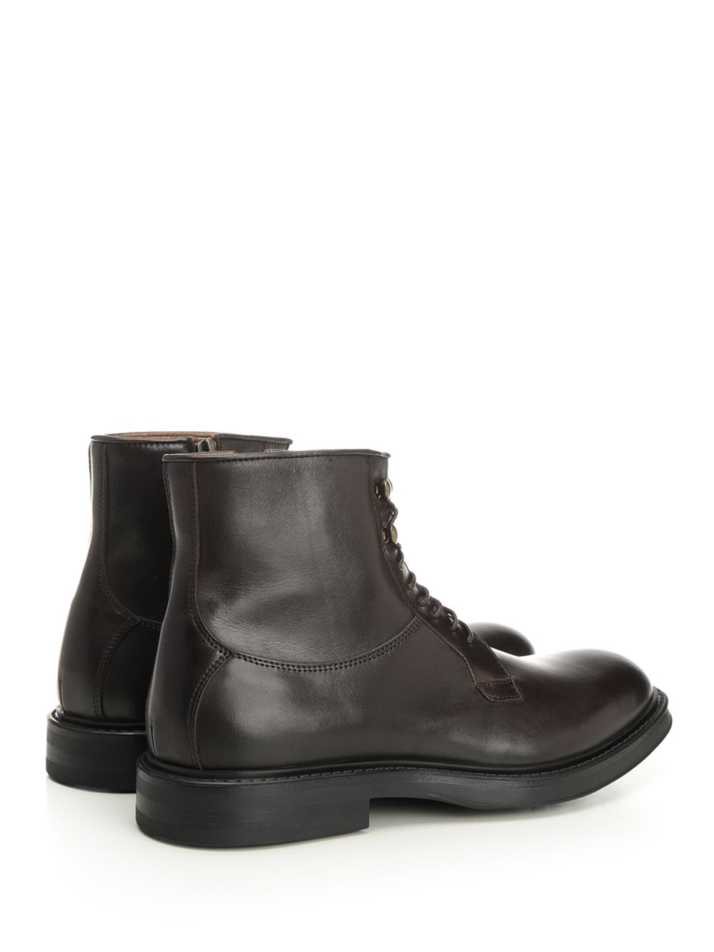 Corvari Oiled Leather Ankle Boot Boots - Brown | e14aee889edeba25b743eac97757eb078c3c43ed