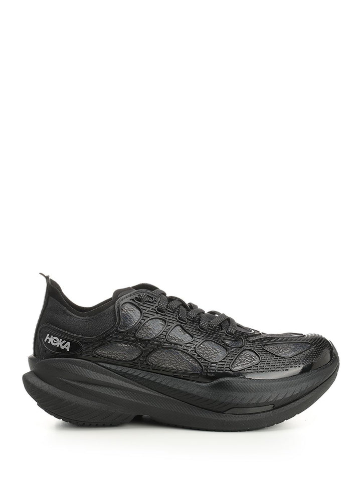 Hoka Mach X Caged Sneakers - Black | d9aa646add5c4ac45f76ceb446ccf77641081c24