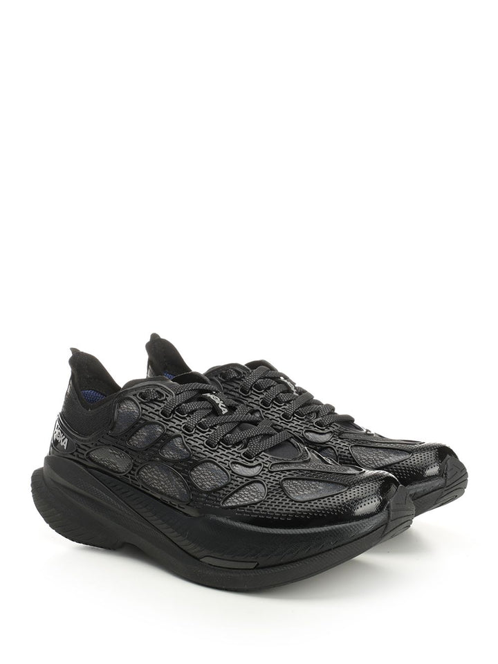 Hoka Mach X Caged Sneakers - Black | d6300b6b4456f37841f562b382167878e9973b72