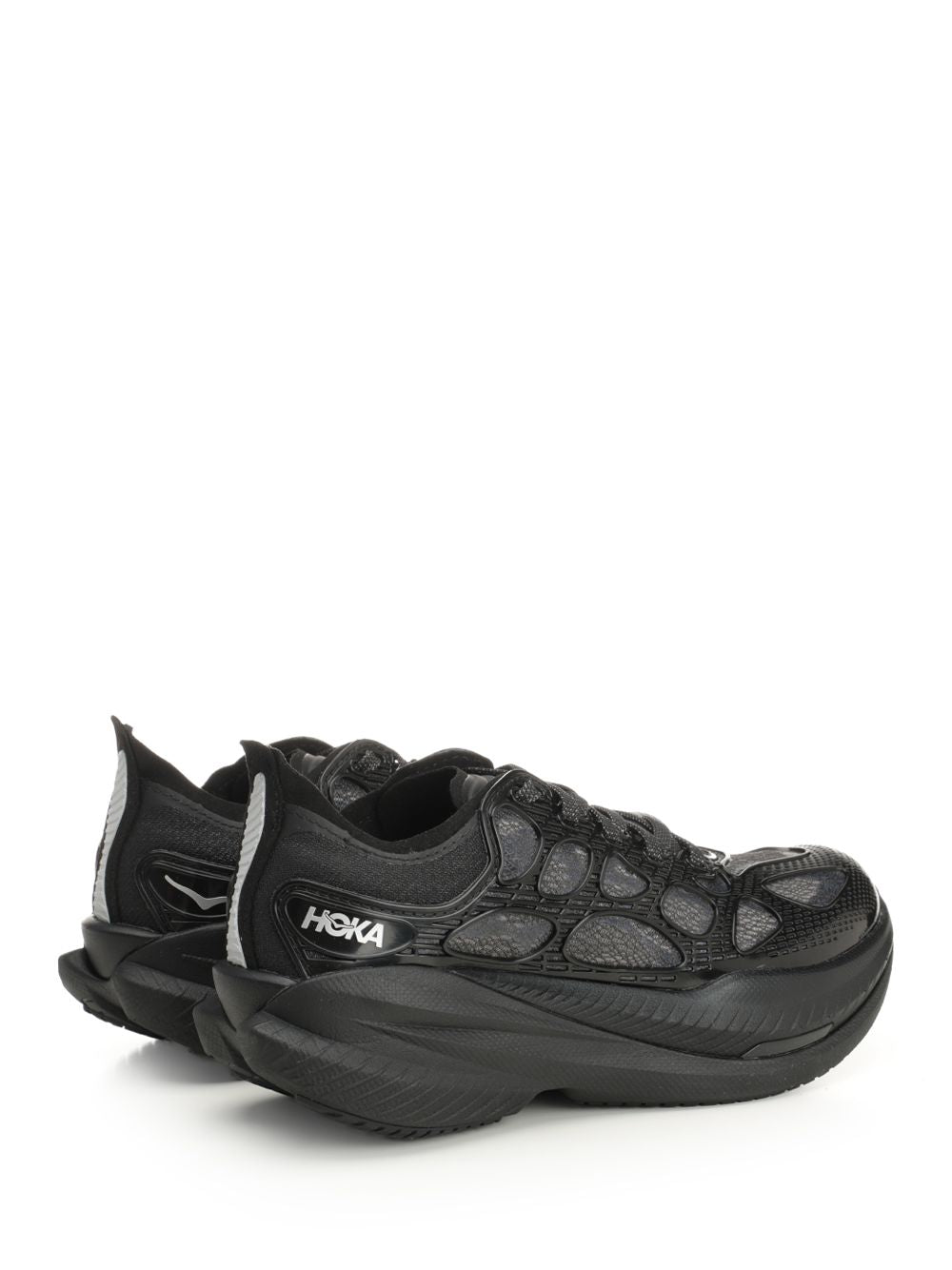 Hoka Mach X Caged Sneakers - Black | 544968ead8d083a77d56616bd45c2fd15c6fc394