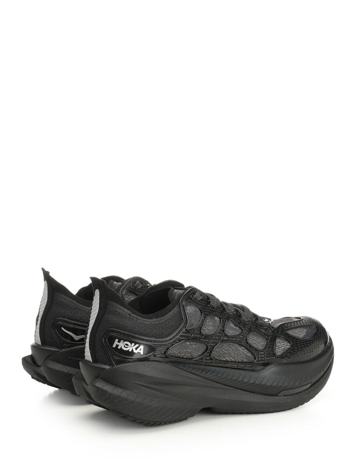 Hoka Mach X Caged Sneakers - Black | 544968ead8d083a77d56616bd45c2fd15c6fc394