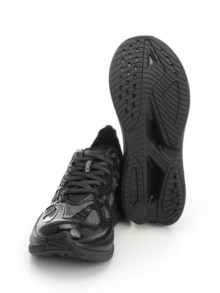 Hoka Mach X Caged Sneakers - Black | 6d0f029d3065b6eda9d6620629a94e8f7ab2a96f