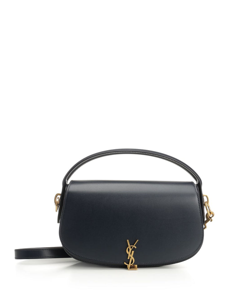 Saint Laurent Voltaire Shoulder Bags - Blue | 46ea0aa1c13b847414dc2ed2906ed770231a6605