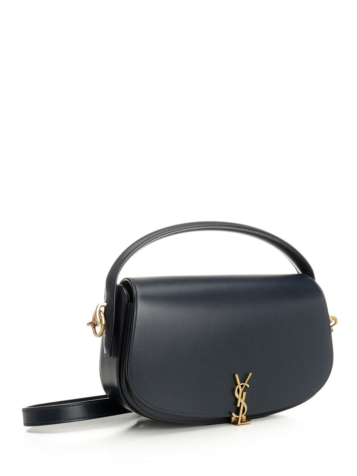 Saint Laurent Voltaire Shoulder Bags - Blue | 33296df13b01f947050bd07838701038a415b469