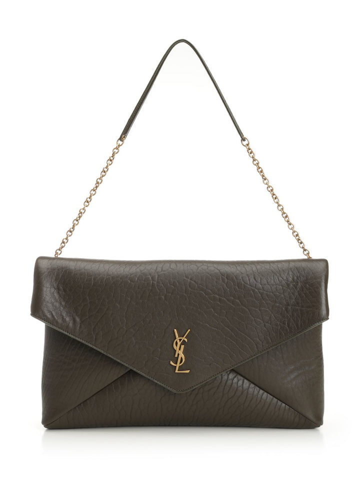 Saint Laurent Envelope Cassandre Small leather goods - Green | 614a0e529b9a260811e3af5824de944010703029