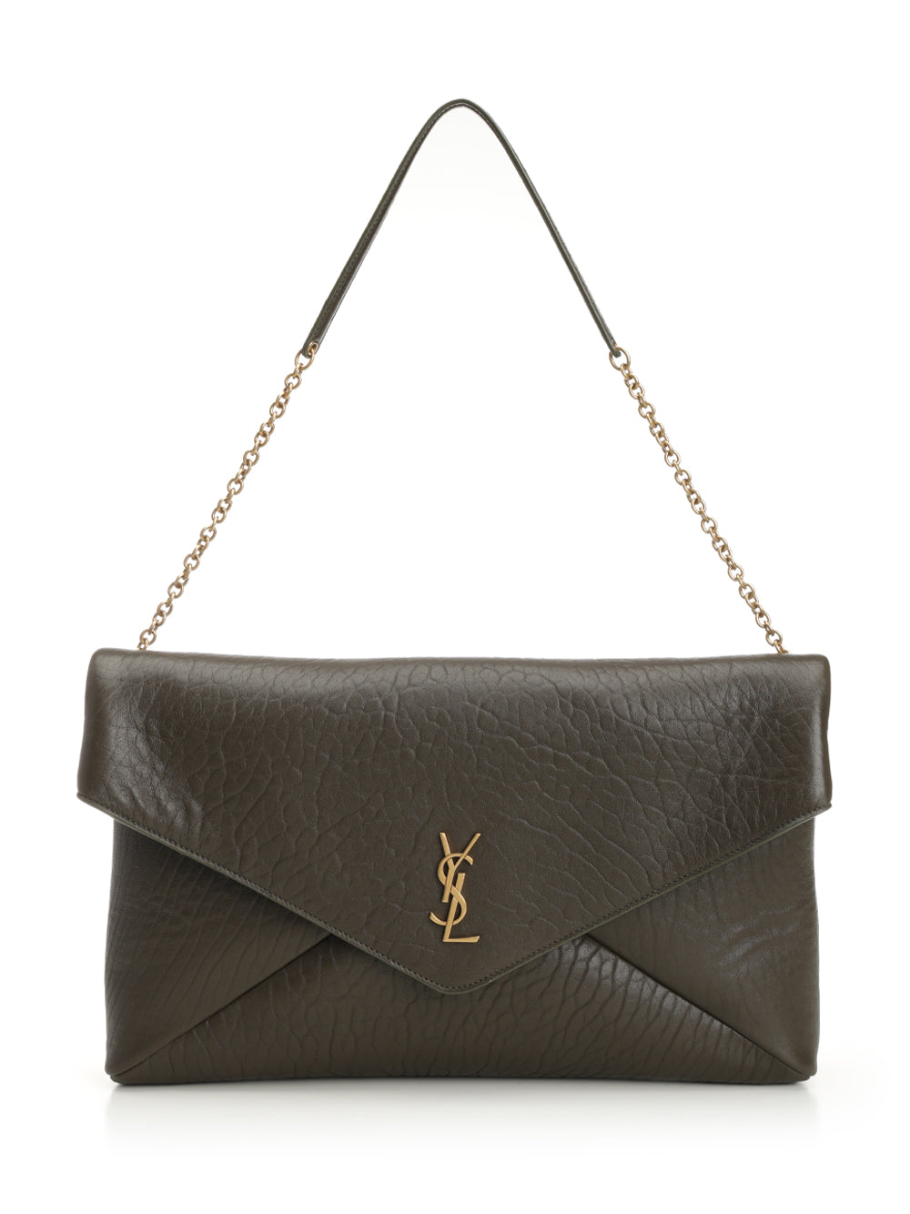 Saint Laurent Envelope Cassandre Small leather goods - Green | c1daa403b8ac73459004062becd715bedcf3a6cb