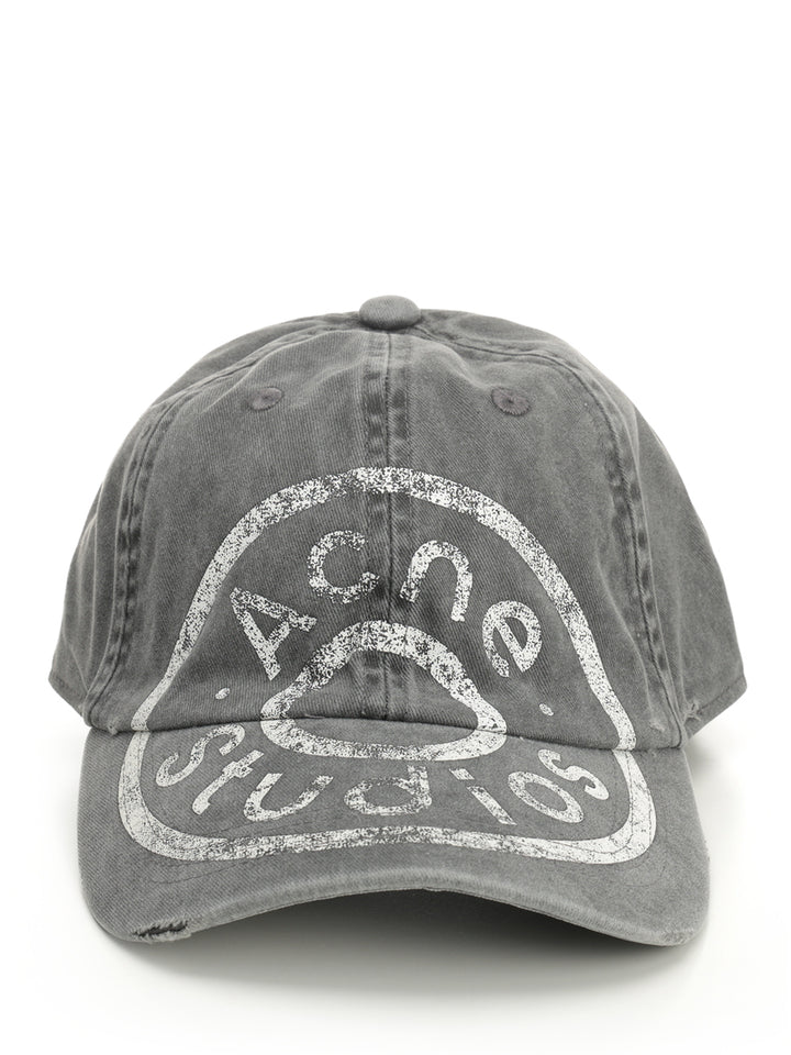 Acne Studios Grey Denim Cap Hats - Grey | c00ebbe859f4ab192f2733be9557fd6753af08e7