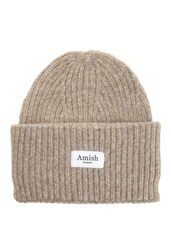 Amish Beanie Recycled Yarn Hats - Beige | d6da621e610a43d7480cb46f6c424c89283fb9e6