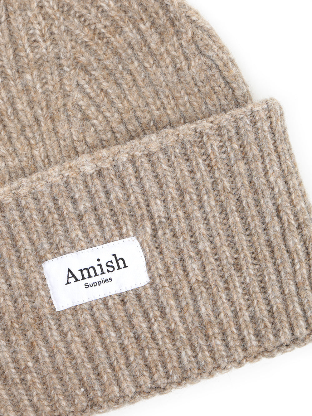 Amish Beanie Recycled Yarn Hats - Beige | 19bb71ef44d59c7345c3b6f0d7a50a6615a9207d
