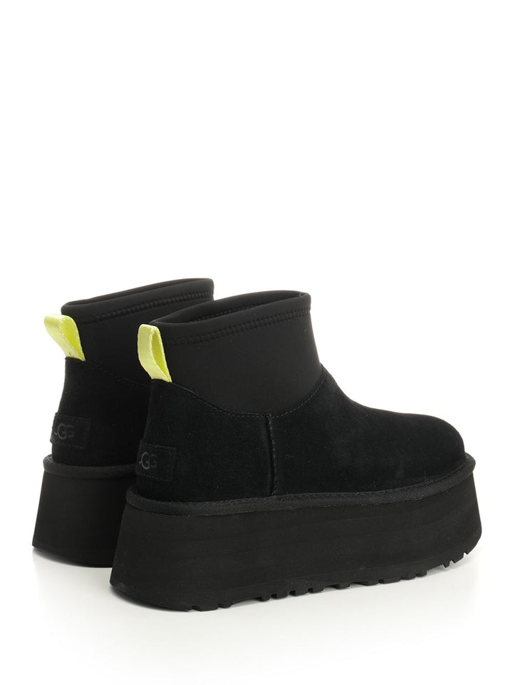 Ugg Classic Mini Dipper Boots - Black | 704011af8d83765f52b62f07a0c46cbe64259578