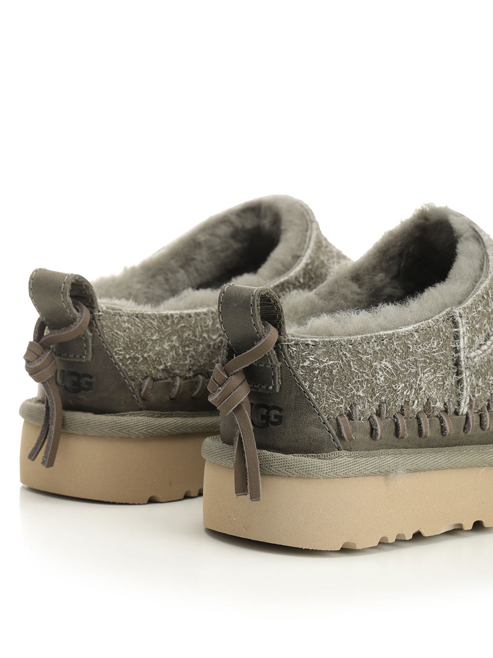 Ugg Classic Micro Biarritz Boots - Green | e78eddae8bda4e7e1213f8901a132b187f90a082