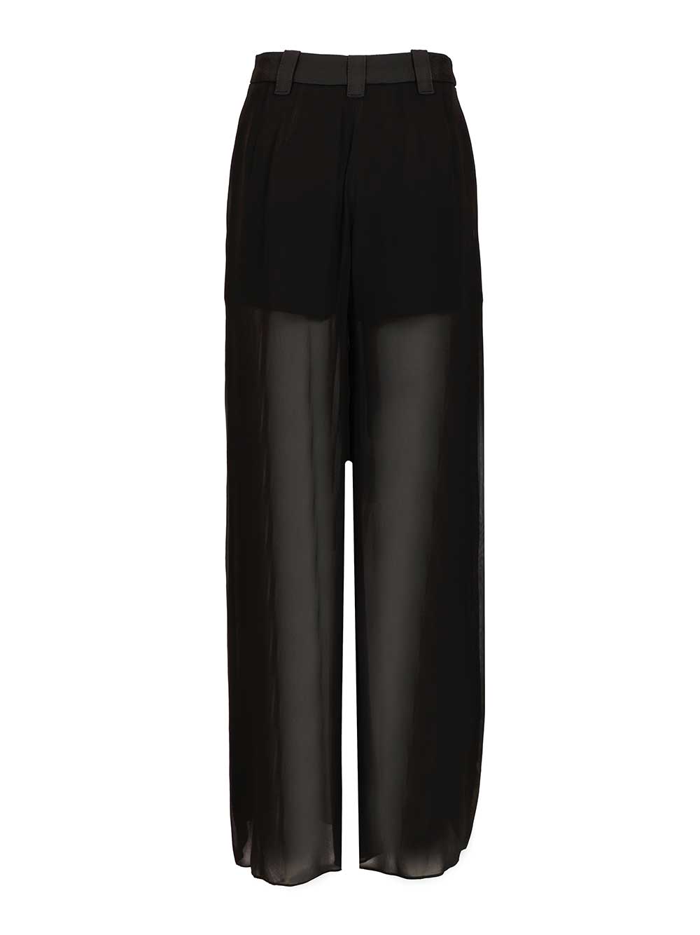 Marella X Stella Maxwell Double Trousers - Black | 72fb3d875bda30b97e7f3a26ce75c0886e7ed3e5