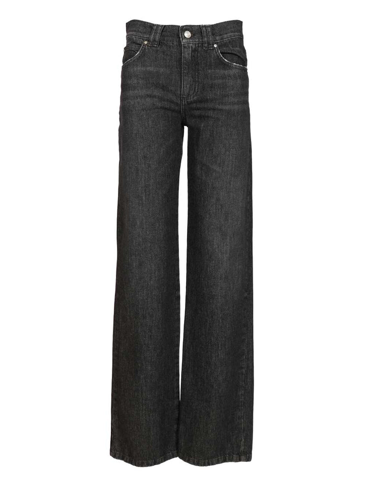 Marella X Stella Maxwell Straight Fit Jeans - Black | 1013f14e72fc92222f4fa77c276b3eaeaa76b358