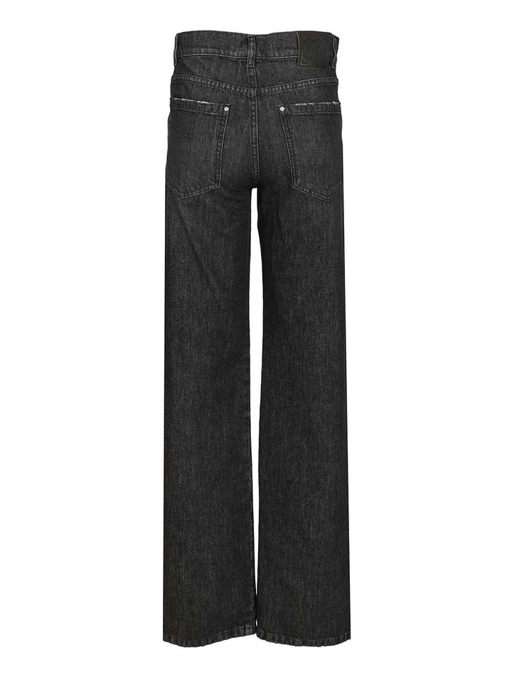 Marella X Stella Maxwell Straight Fit Jeans - Black | 9a37df5afcde27350a118c761bb1fef645631e40