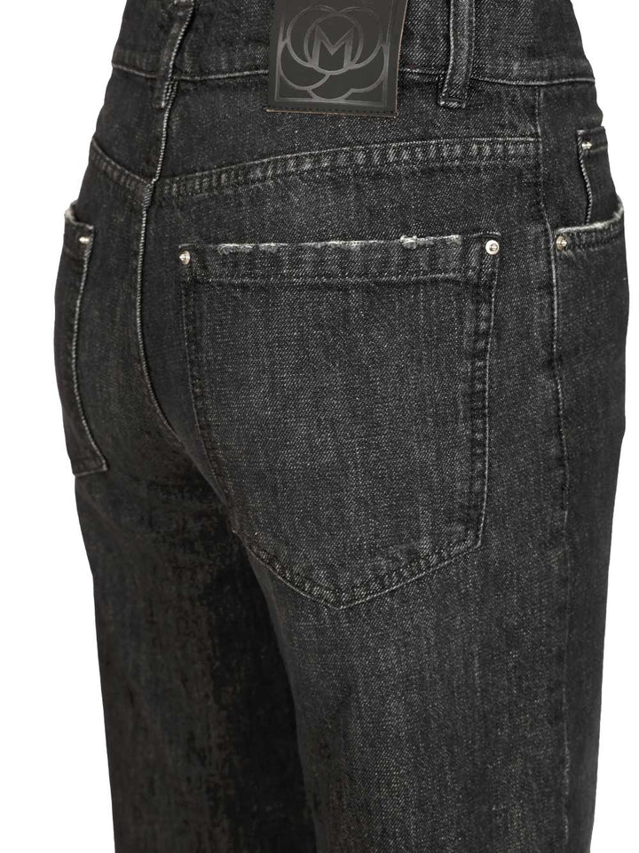 Marella X Stella Maxwell Straight Fit Jeans - Black | 0776ecc6395488cbb5c77b44e02ab82f9b321848