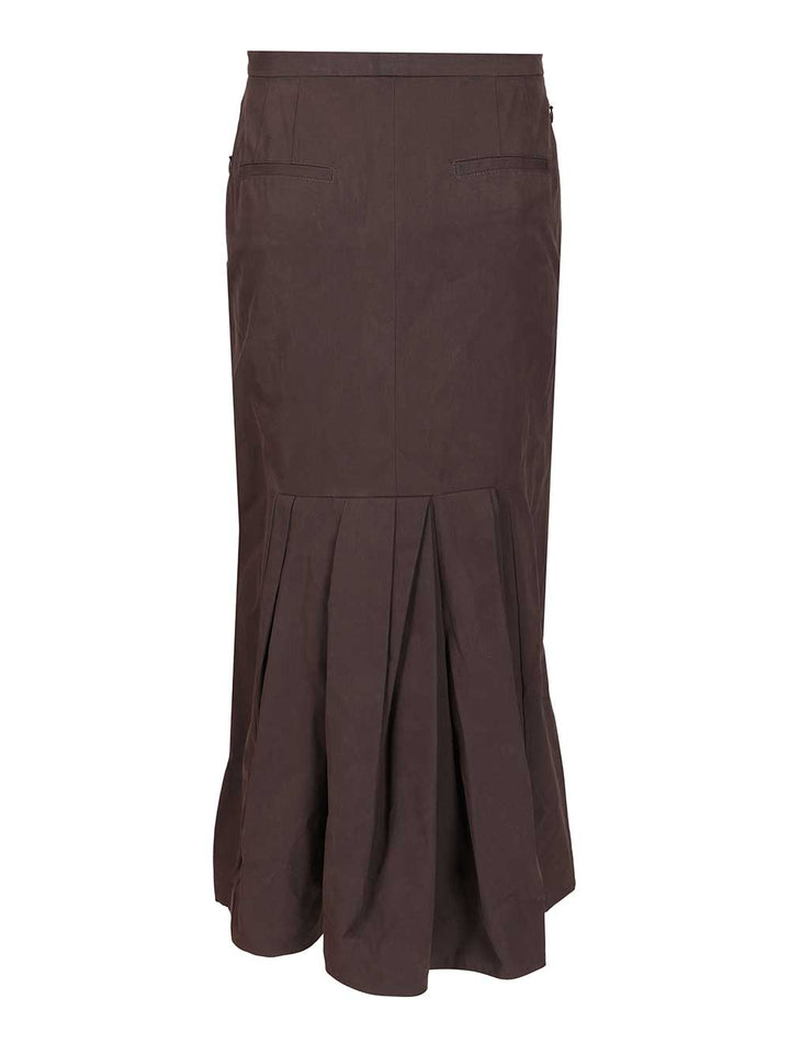 Dries Van Noten Long Skirt Sandora Skirts - Brown | ffacf66a0de1bb4bbb02d1d8ac48727fb9d220f3