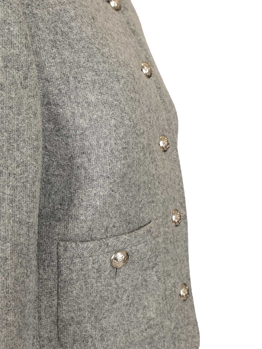 Dunst Classic Jacket Knitwear - Grey | 0092509f5c20a1d9d6c3271a19ced59e97f2c784