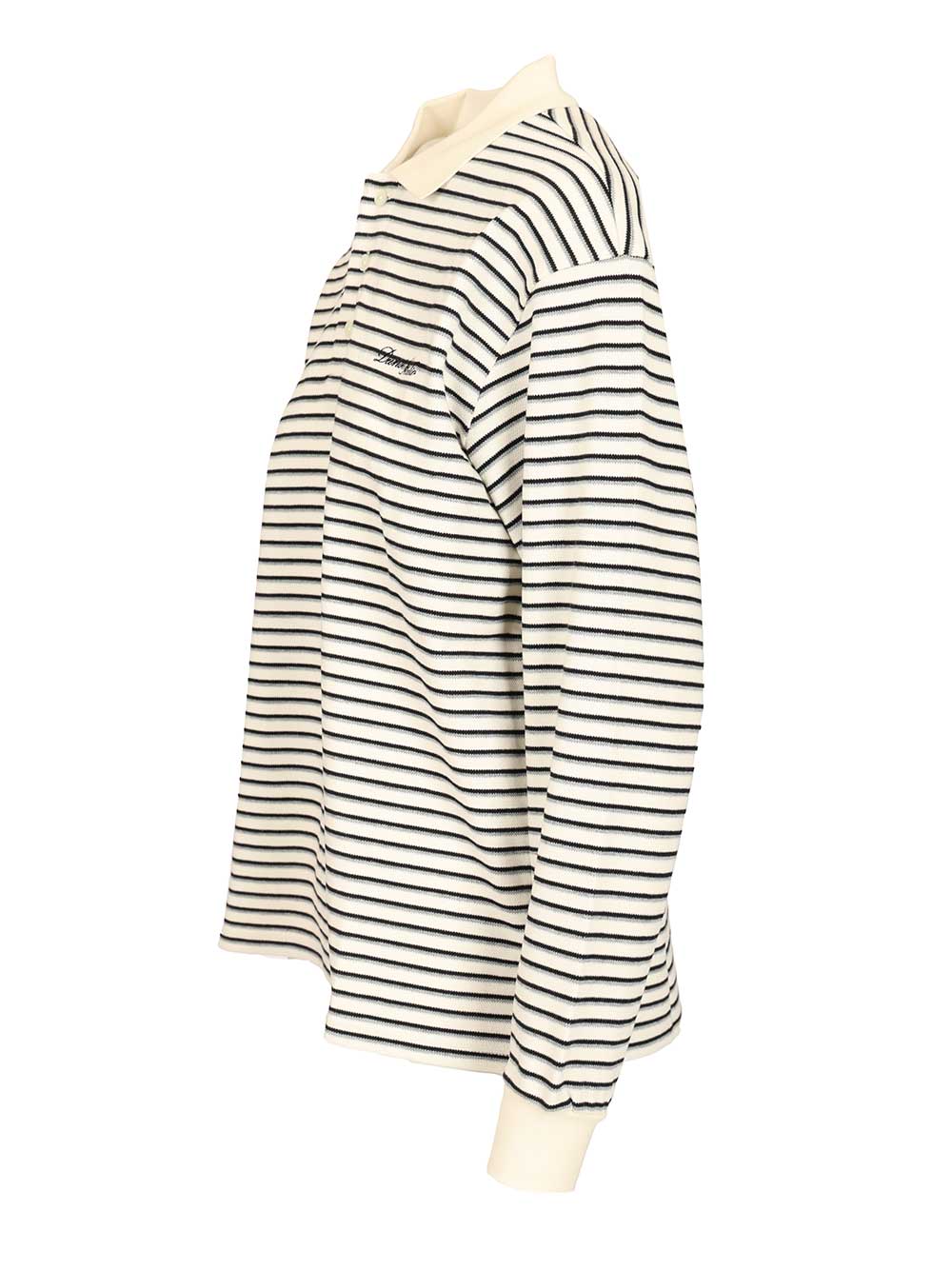 Dunst Striped Polo shirt - Grey | b3b4074554c0e676ec044cb33ffc22e76ed6b406