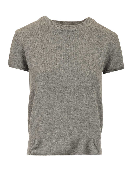 Wool Sweater Knitwear Grey