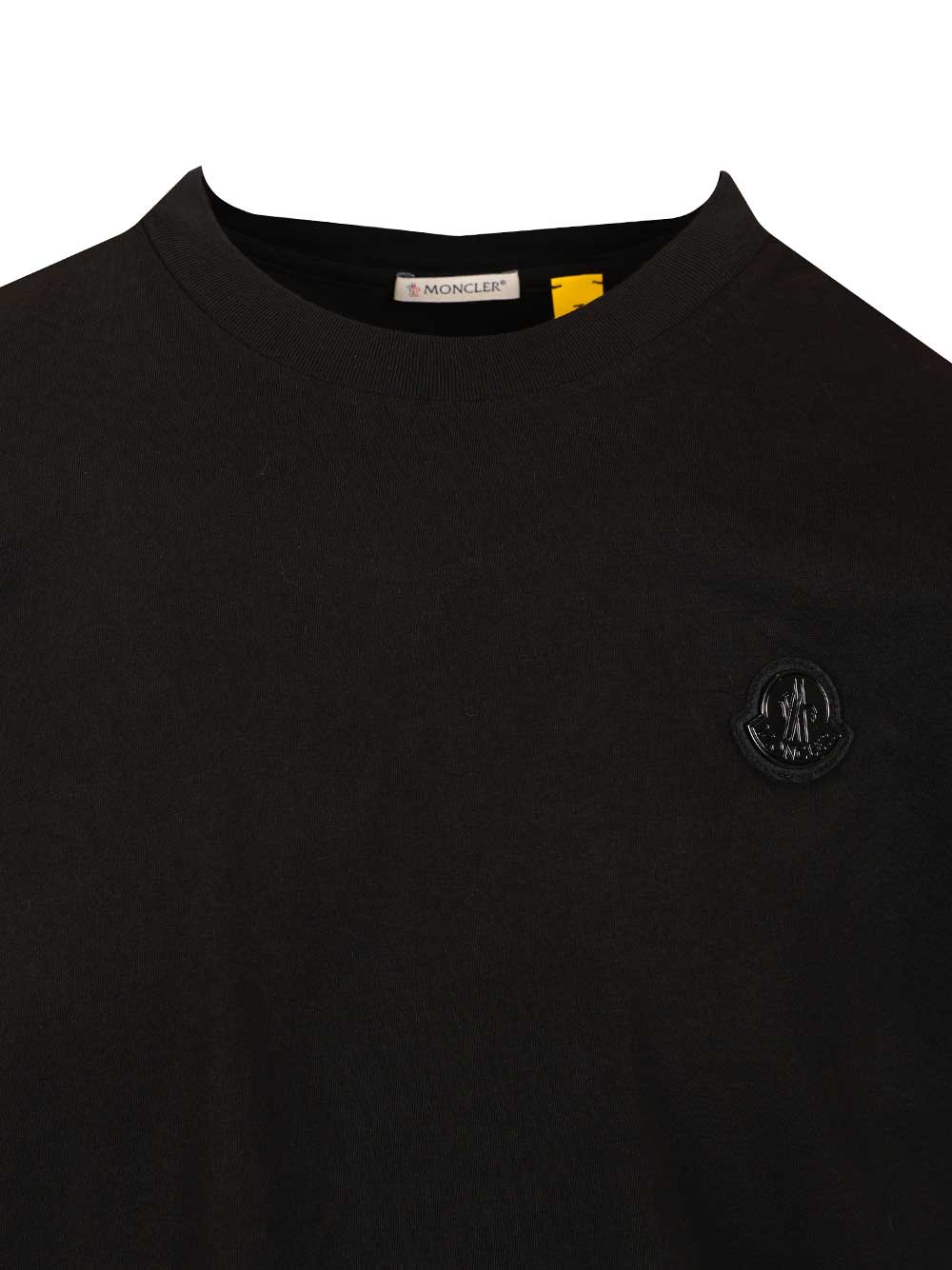 Moncler Genius Moncler X A$Ap Rocky Cotton T-Shirt - Black | 7959f51bde461aa1977dad64366f872cb9eec4e1
