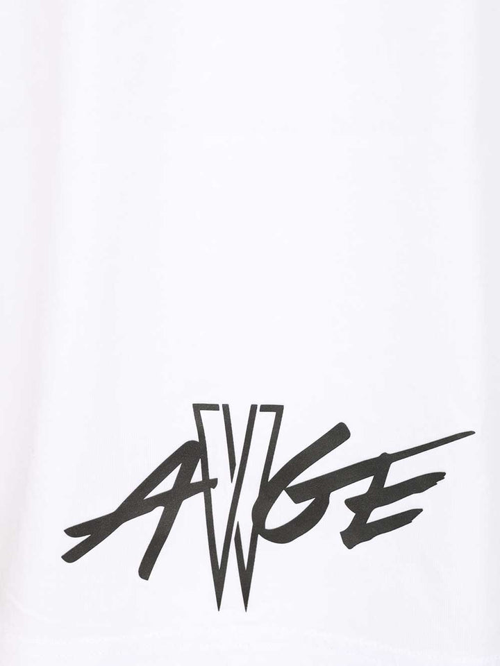 Moncler Genius Moncler X A$Ap Rocky Cotton T-Shirt - White | 5fcd3475dedb4b341d88709226734812230a08f1