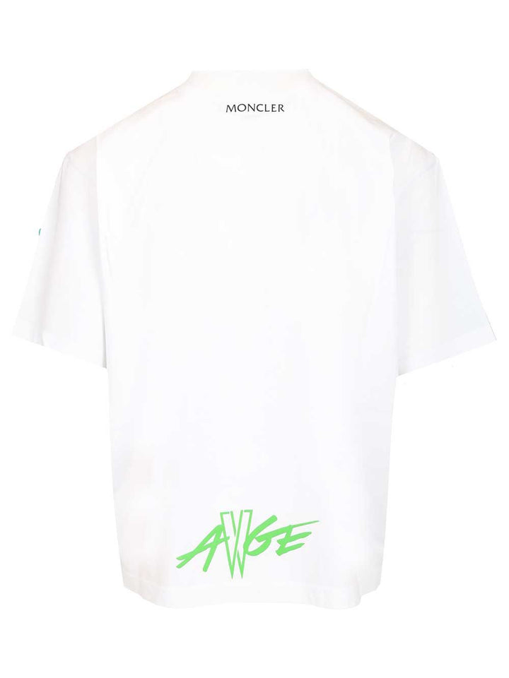 Moncler Genius Moncler X A$Ap Rocky Cotton T-Shirt - Green | 4fa87c48cdfd757d0e63b159d29f2dc4ab415af6