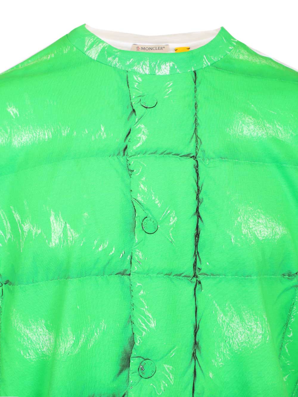 Moncler Genius Moncler X A$Ap Rocky Cotton T-Shirt - Green | 29d62de4cbb1779ee2af4458449c49b9016cd1c8