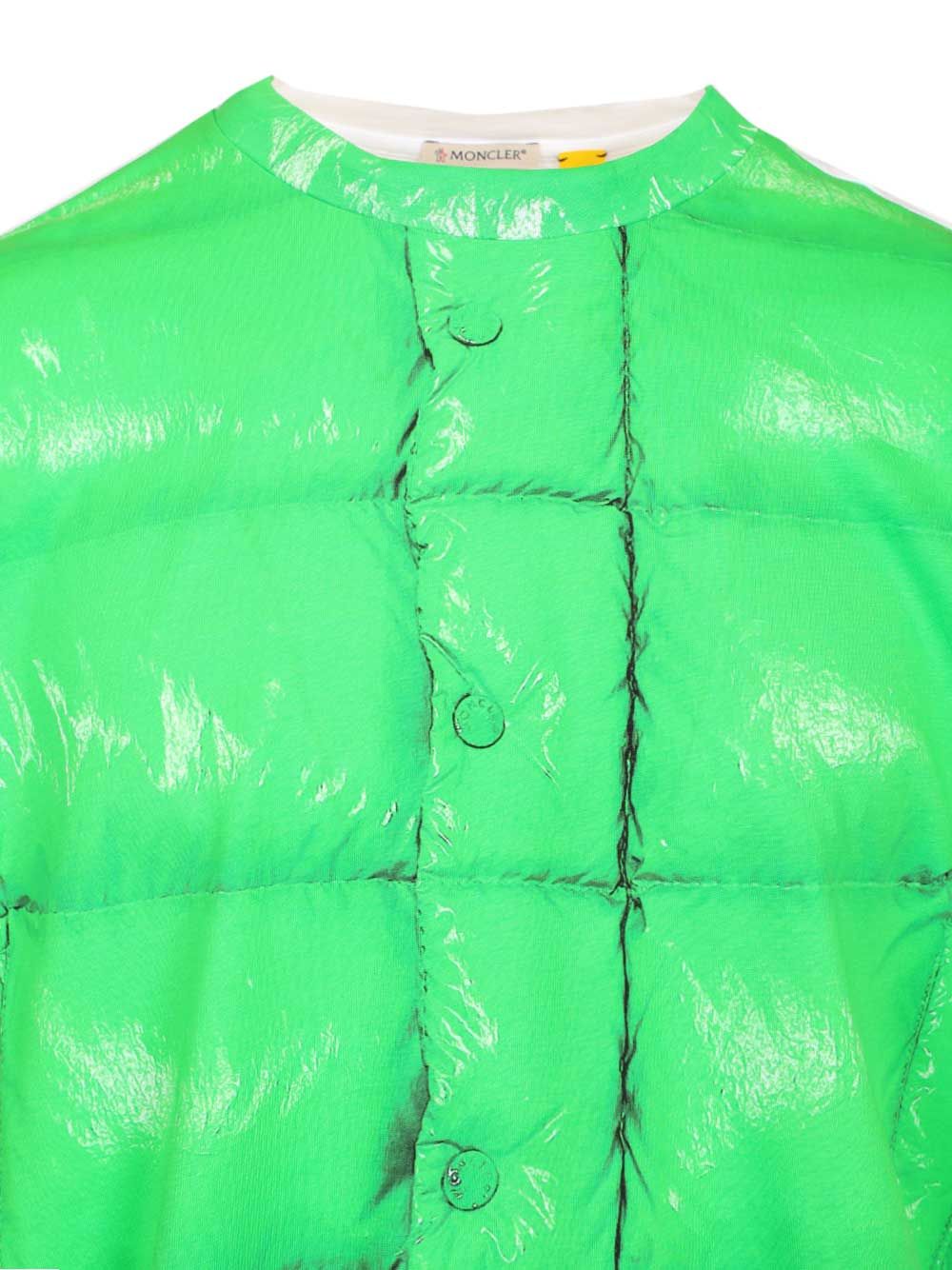 Moncler Genius Moncler X A$Ap Rocky Cotton T-Shirt - Green | 2a5dec4c3c8fd872746bc4bc8d88d45ccf6d187d