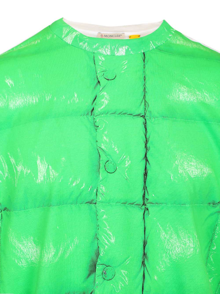 Moncler Genius Moncler X A$Ap Rocky Cotton T-Shirt - Green | 29d62de4cbb1779ee2af4458449c49b9016cd1c8