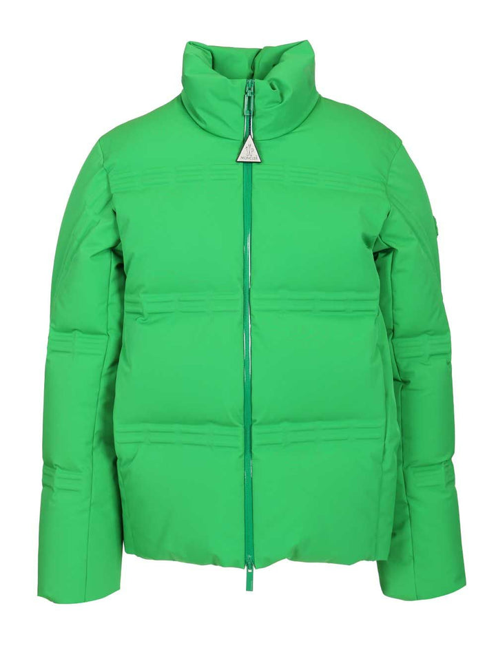 Moncler Genius Moncler X A$Ap Rocky Rally Short Down Jacket Coats - Green | 17cece4ecf6f7dcda93c28048cce056180bed547
