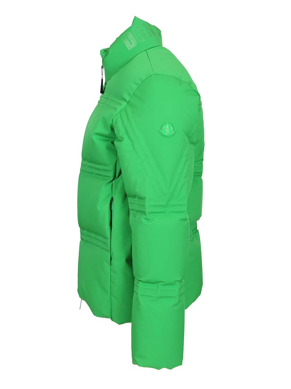 Moncler Genius Moncler X A$Ap Rocky Rally Short Down Jacket Coats - Green | 619943e762aef3fbcf243c0f2e96cfd7814fa5e2