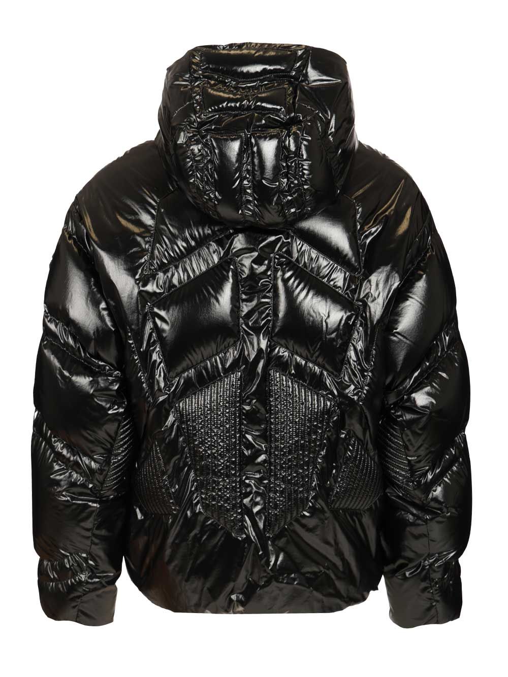 Moncler Genius Moncler X A$Ap Rocky Bahianinha Hooded Short Down Jacket Coats - Black | 62eed4b6dbfe357fd6b6fd738e93fd17fbd19dea