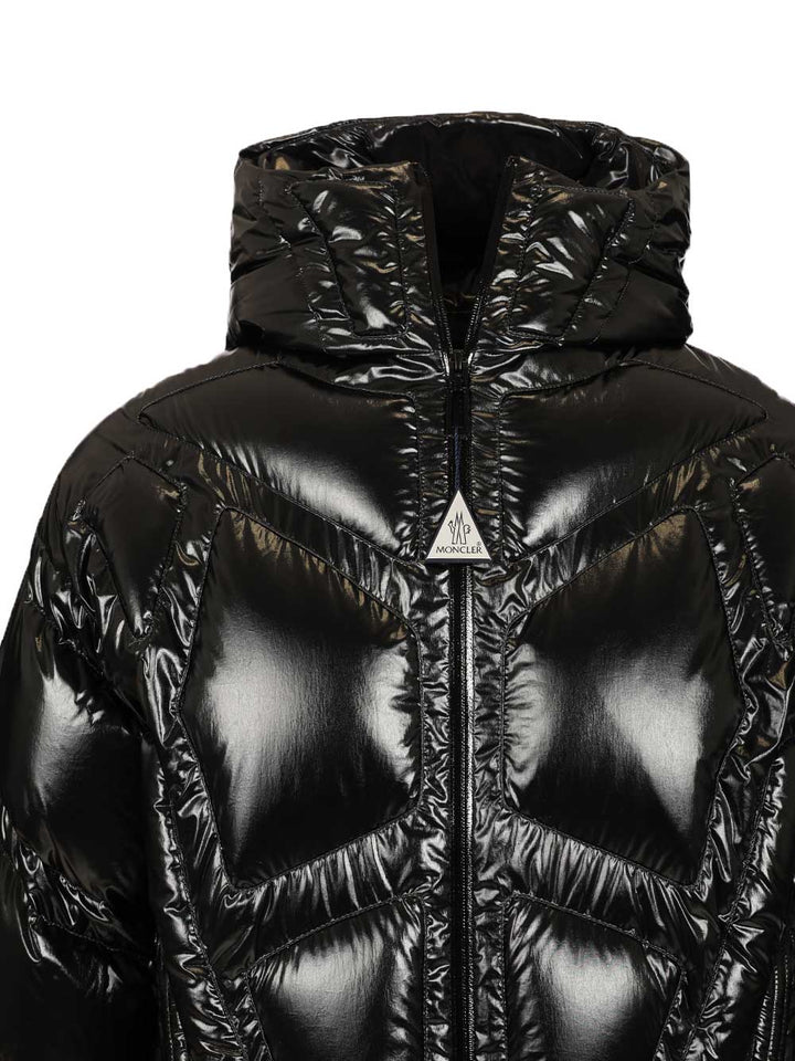 Moncler Genius Moncler X A$Ap Rocky Bahianinha Hooded Short Down Jacket Coats - Black | 461bc6f95bff76df9f3d59383b2a0ac183b1b400