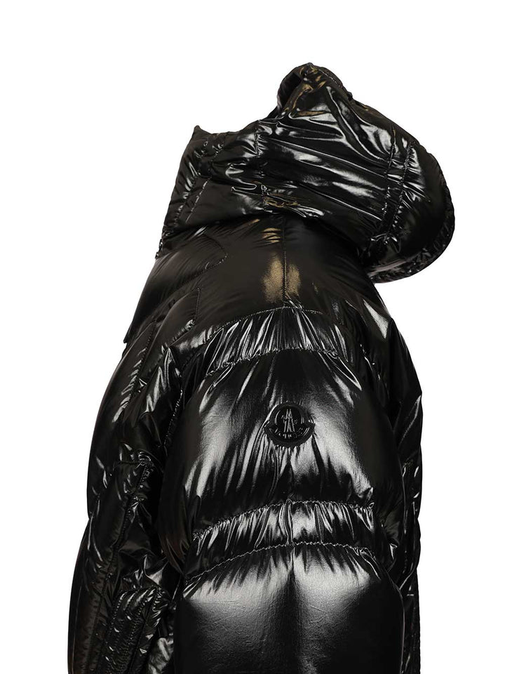 Moncler Genius Moncler X A$Ap Rocky Bahianinha Hooded Short Down Jacket Coats - Black | 5ac217bf26a7c28bec59a016a13bb3f8d5a17f98